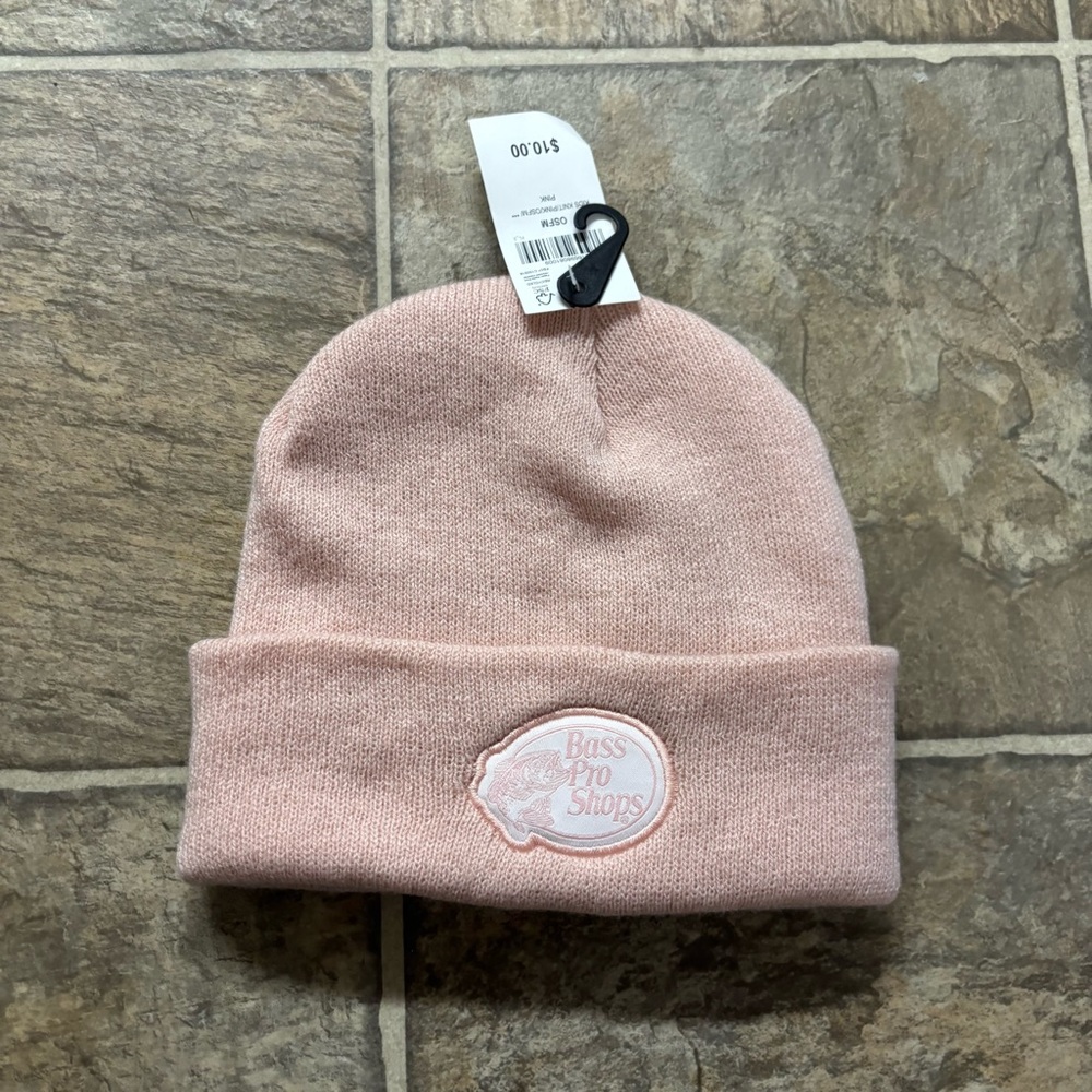 Bass Pro Shops Pink Beanie